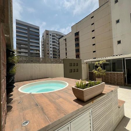 Apt 3Q Luxo Com Ar E Jacuzzi Na Beira Mar Guarapari Eksteriør bilde