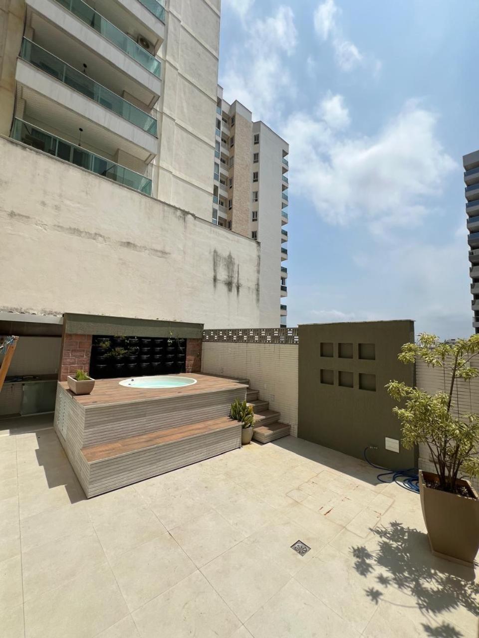 Apt 3Q Luxo Com Ar E Jacuzzi Na Beira Mar Guarapari Eksteriør bilde