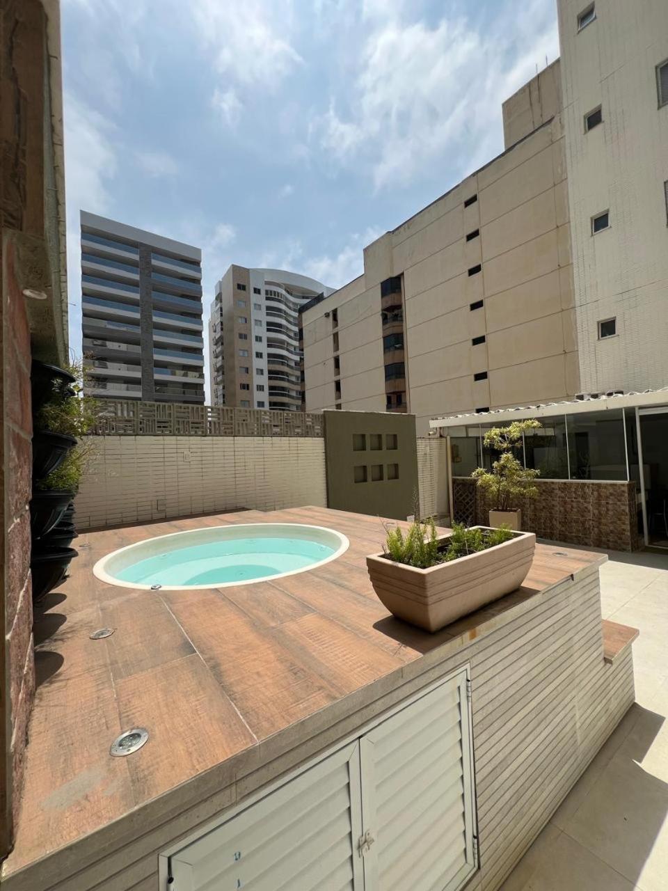 Apt 3Q Luxo Com Ar E Jacuzzi Na Beira Mar Guarapari Eksteriør bilde